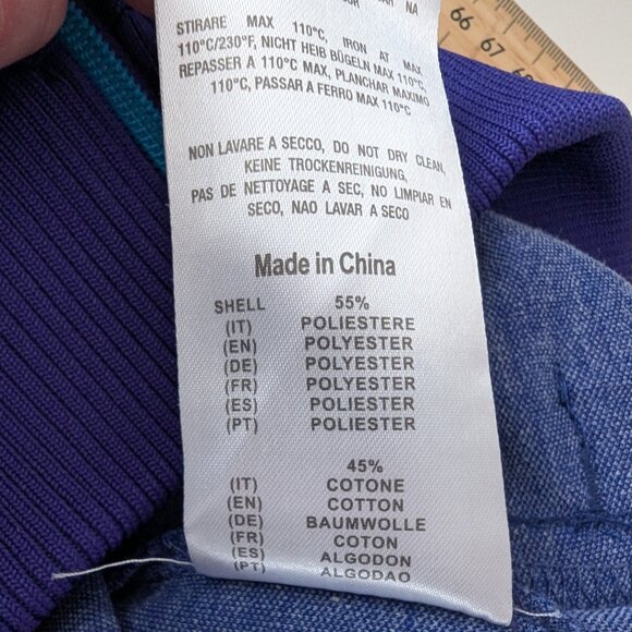 Diadora x Rick And Morty Intergalactic Track Jacket Purple and Blue - Picture 13 of 14